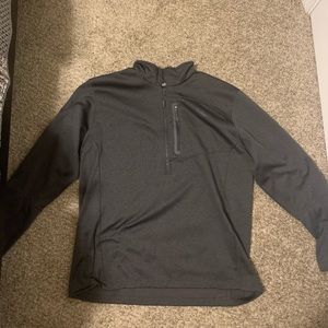 XXL Charcoal North Face Quarter Zip Jacket